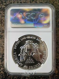 1989 American Silver Eagle NGC MS69 STAR Business Strike Very Low Population