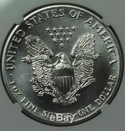 1989 American Silver Eagle NGC MS70 ASE $1 Key Date. 999 1oz Bullion US Coin