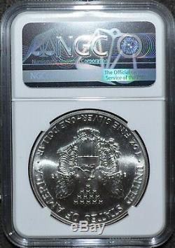 1989 NGC MS70 American Silver Eagle! Perfect coin! No spots