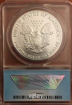 1989 Silver American Eagle MS70 ANACS First Strike