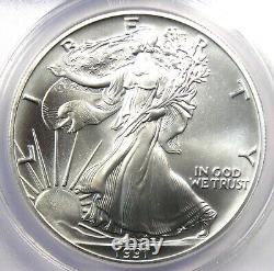 1991 American Silver Eagle Dollar $1 ASE ANACS MS70 Rare Date in MS70