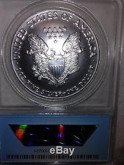 1991 Silver American Eagle MS-70 This Coin Should Be inThe Smithonian Institute