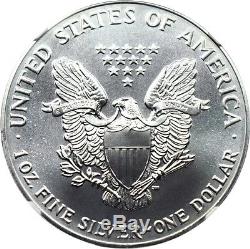 1991 Silver Eagle $1 NGC MS70 American Eagle Silver Dollar ASE Key Rarity