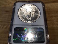 1991 Silver Eagle NGC MS70 Brown Label