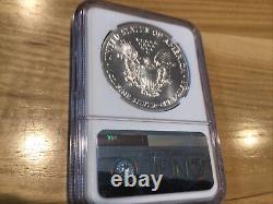 1991 Silver Eagle NGC MS70 Brown Label