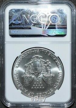 1992 NGC MS70 American Silver Eagle! Perfect coin! No spots