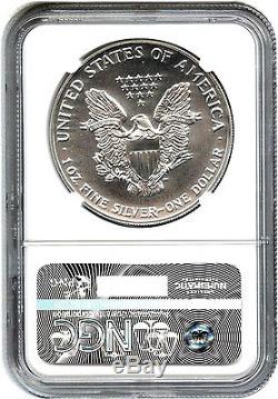 1992 Silver Eagle $1 NGC MS70 Rare Grade American Eagle Silver Dollar ASE