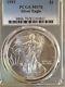 1993 American Silver Eagle Ms70 Wow Pop 1 Of Only 3 One Of Rarest Eagles