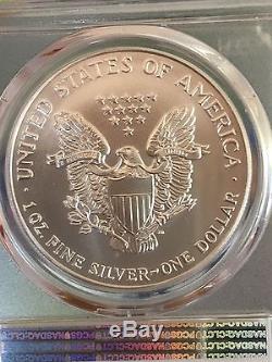 1993 American Silver Eagle Ms70 Wow Pop 1 Of Only 3 One Of Rarest Eagles