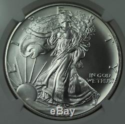 1993 American Silver Eagle NGC MS70 ASE $1 Key Date. 999 1oz Bullion US Coin