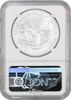 1993 Silver Eagle $1 NGC MS70 American Eagle Silver Dollar ASE