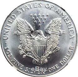 1994 Silver Eagle $1 NGC MS70 American Eagle Silver Dollar ASE