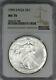 1995 American Silver Eagle NGC MS70 A Better Date in the Series No Spots
