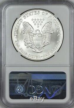 1995 American Silver Eagle NGC MS70 A Better Date in the Series No Spots