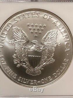 1995 American Silver Eagle NGC MS70 Key Date. 999 1oz Bullion US Coin