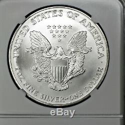1995 MS70 American Silver Eagle $1 ASE, NGC Graded