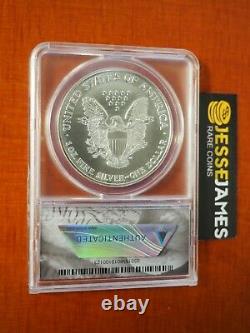 1996 $1 American Silver Eagle Anacs Ms70 Key Date Label