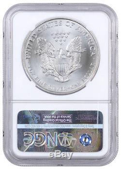 1996 1 Troy Oz American Silver Eagle NGC MS70 (Mint State 70) SKU22886