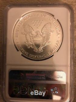 1996 1 oz U. S. Uncirculated Silver American Eagle NGC $160 MS 69 MS69 Key Date
