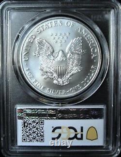 1996 1oz Silver American Eagle Dollar PCGS MS 70