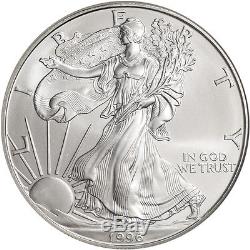 1996 American Silver Eagle NGC MS69