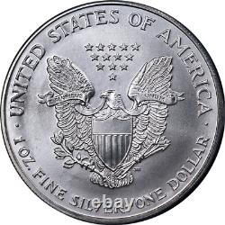 1996 Silver American Eagle $1 ANACS MS70 Rare Date -STOCK