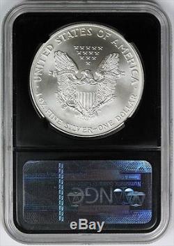 1996 Silver American Eagle Ms70 Ngc Dollar