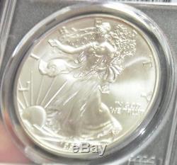 1997 PCGS MS70 Silver AMERICAN EAGLE ASE perfect coin