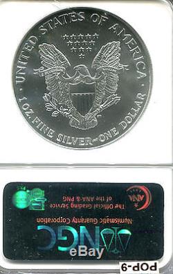 1997 Silver American Eagle (NGC MS-70) FIRST STRIKES NGC MS-70 FS Population 9