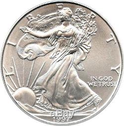 1997 Silver Eagle $1 PCGS MS70 American Eagle Silver Dollar ASE Rare MS70