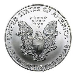 1998 $1 American Silver Eagle MS69 PCGS