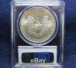 1998 $1 American Silver Eagle PCGS MS70 Coin Population ONLY 17