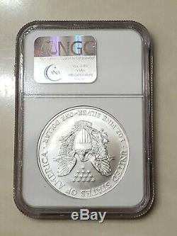 1998 NGC MS70 $1 Silver American Eagle 1 OZ. 999 Fine