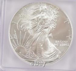 1999 1 Dollar American Silver Eagle ICG MS-70 /G3019