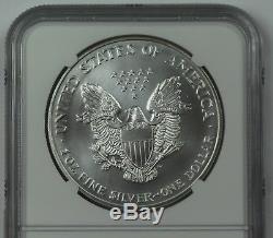1999 American Silver Eagle NGC MS70 ASE Key Date $1.999 Fine Bullion US Coin