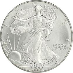 1999 Silver Eagle $1 NGC MS70 American Eagle Silver Dollar ASE