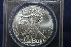 2 Coin Set 2013-S and W American Silver Eagle ANACS MS70 Inaugural Strike
