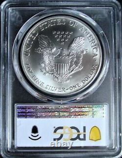 2000 1oz Silver American Eagle Dollar PCGS MS 70