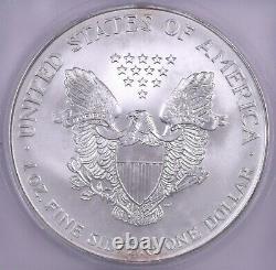 2000 American Silver Eagle ICG MS70