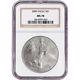 2000 American Silver Eagle NGC MS70 NGC Non Edge-View Holder