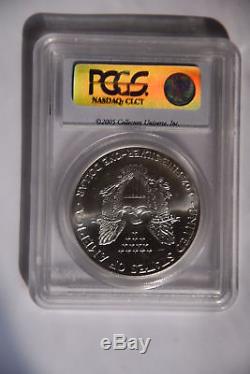 2001 American Silver eagle PCGS first strike MS69