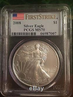 2002-2016 Ms 70 American Silver Eagles (15)
