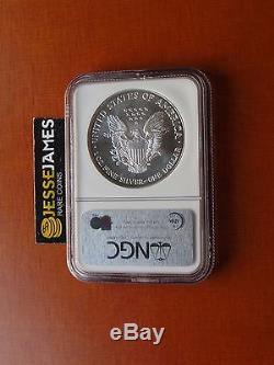 2002 American Silver Eagle Ngc Ms70 First Strikes Population Only 14 Pieces