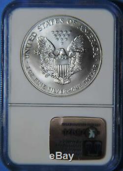 2002 American Silver Eagle ASE 1oz. 999 Coin NGC Graded MS70