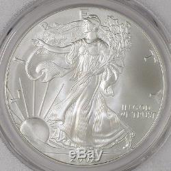 2002 American Silver Eagle $ MS70 PCGS