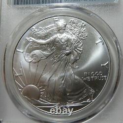 2002 Silver American Eagle PCGS MS70 FIRST STRIKE