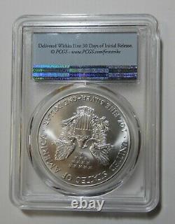 2002 Silver American Eagle PCGS MS70 FIRST STRIKE