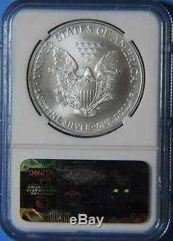 2003 American Silver Eagle ASE 1oz. 999 Coin NGC Graded MS70