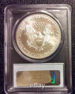 2003 Pcgs Ms70 1oz. 999 Fine Silver American Eagle $1 Coin