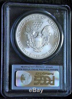 2004 Silver American Eagle F S Pcgs Ms70 A Pristine Rare Beautypop 1,071